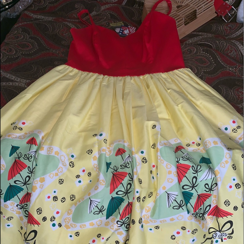 Mary Blair Umbrella Dress XL BNWT